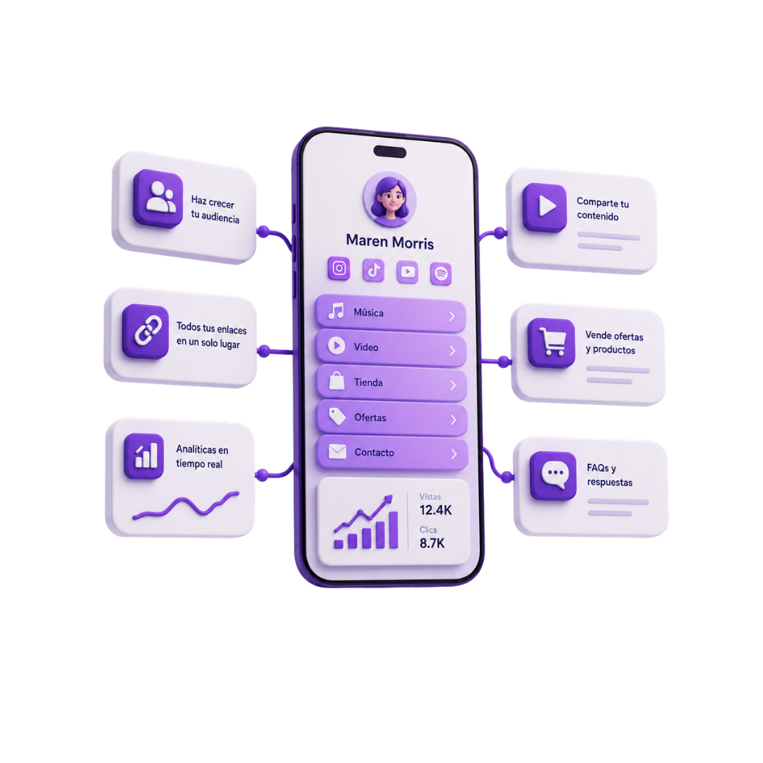 HypeTree: link in bio para creadores y marcas